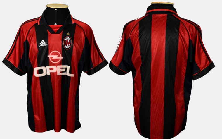 Camisa Milan 1998