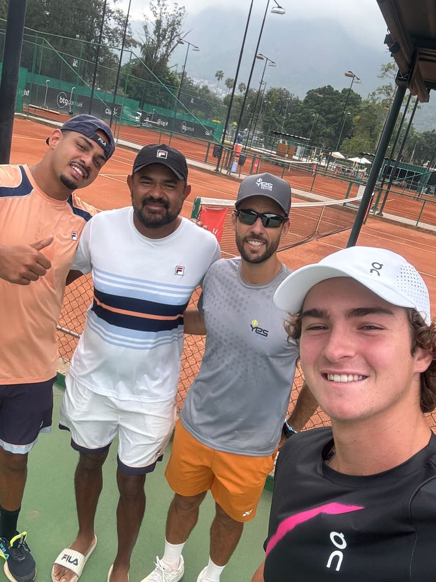 Christian, Pará, Guilherme Teixeira e João Fonseca