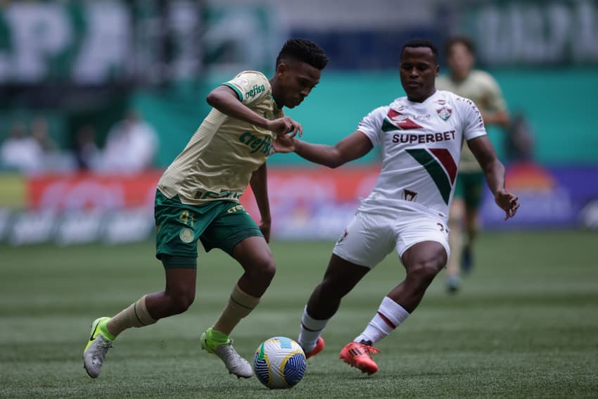 Estêvão em Palmeiras e Fluminense