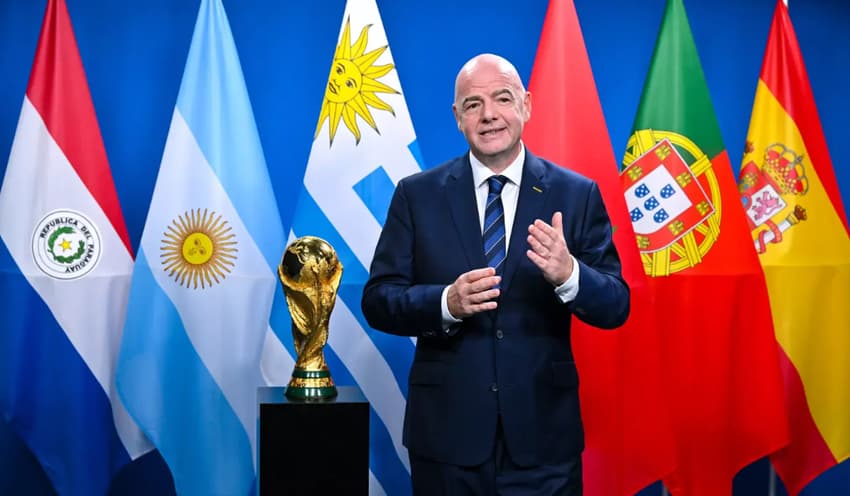 Fifa anuncia sedes da Copa do Mundo de 2030