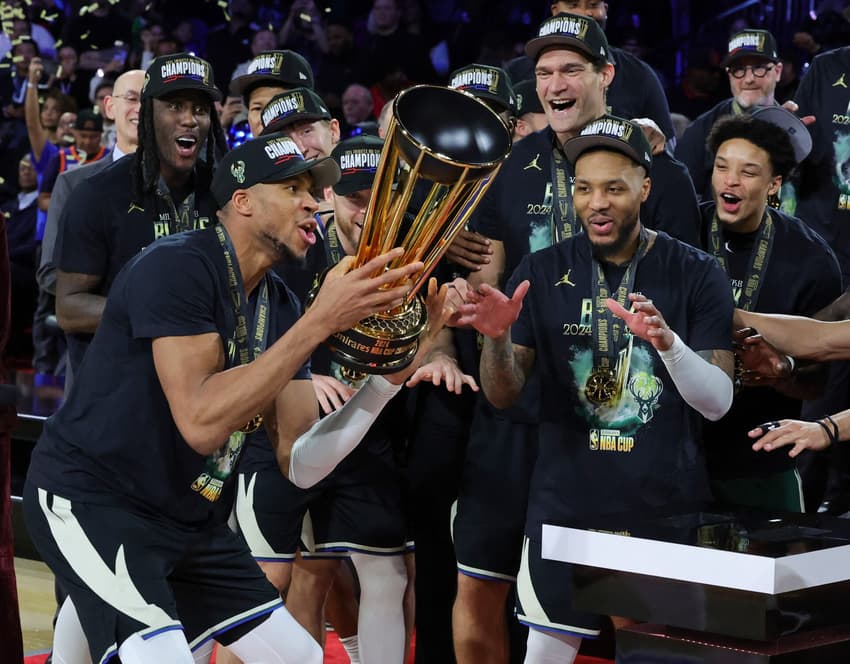 Milwaukee Bucks campeão da Copa da NBA