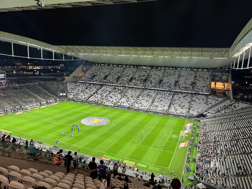 Corinthians e Bahia na Neo Química Arena