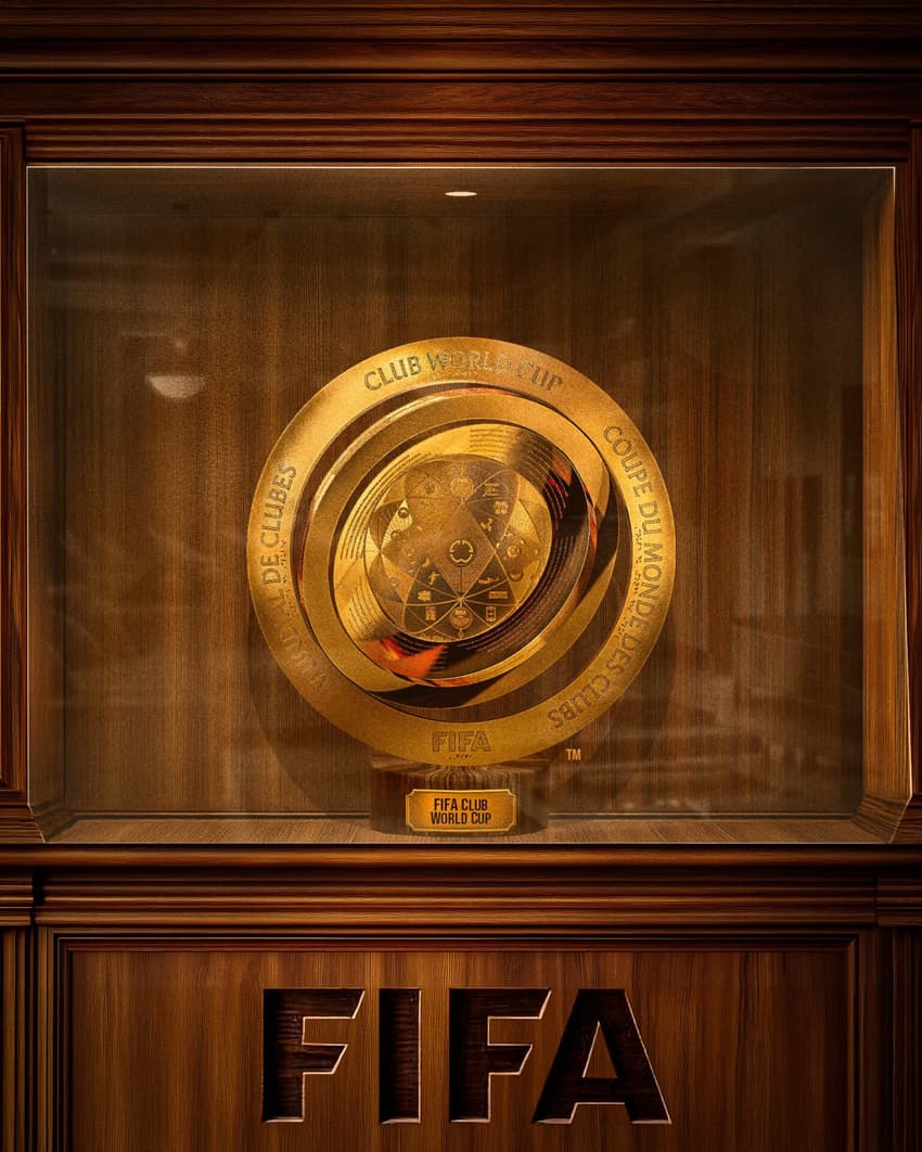 Novo troféu do Mundial de Clubes da Fifa que será erguido pela primeira vez em 2025