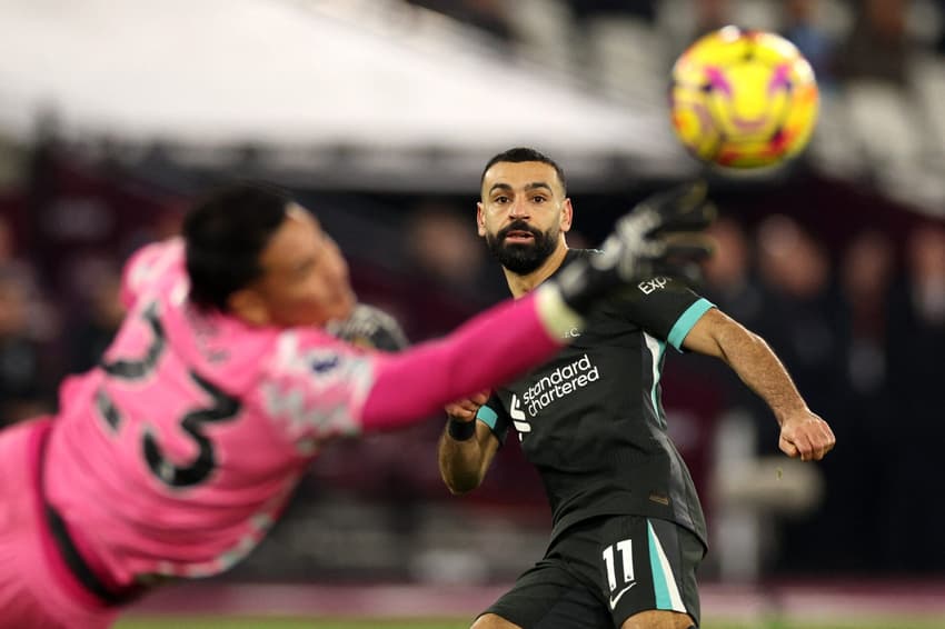 Salah dá show em vitória do Liverpool sobre o West Ham