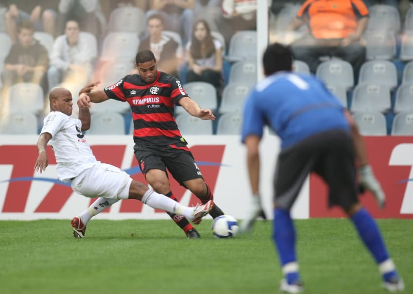 Santos x Flamengo 12 Adriano