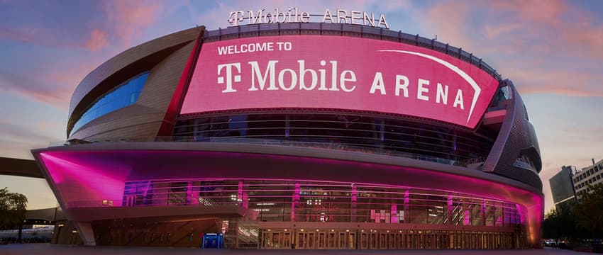 T-Mobile Arena, palco da final da Copa da NBA em Las Vegas (Foto: Divulgação / T-Mobile Arena)