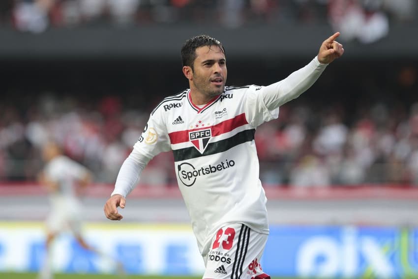 Eder, ex-atacante quando atuava pelo São Paulo