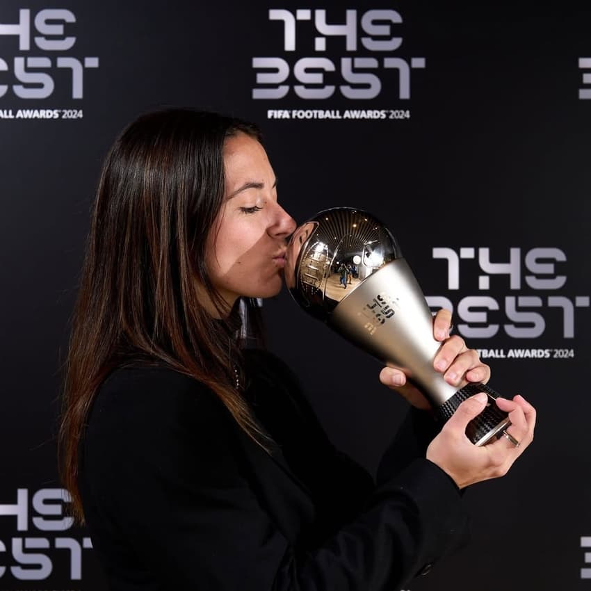 Aitana Bonmatí conquistou o The Best pela segunda vez consecutiva (Foto: Reprodução/Instagram)