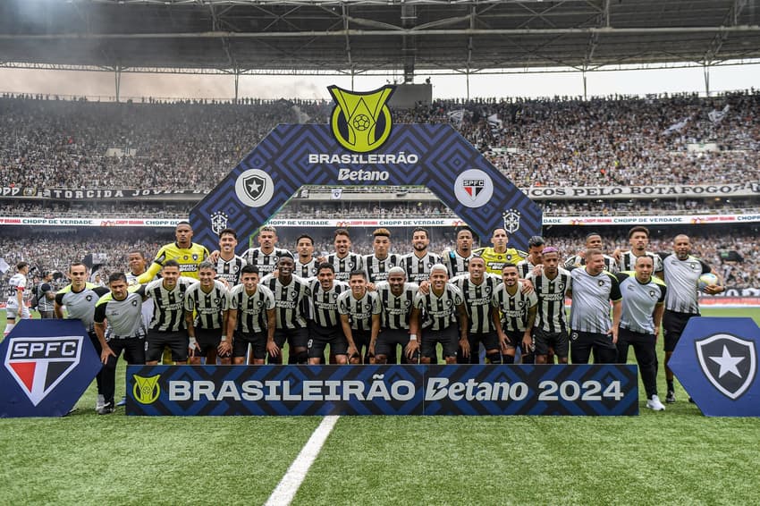 Jogadores do Botafogo