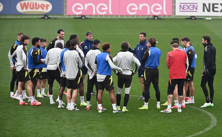 Juventus encerrou sua preparação para encarar o Manchester City na Champions; confira os destaques dos jogos de hoje (Foto: Isabella BONOTTO / AFP)