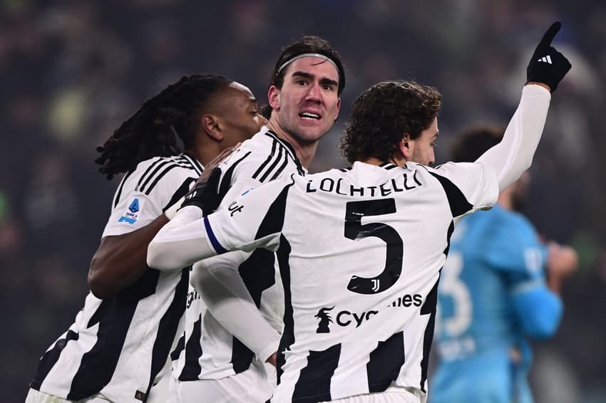 A Juventus encara o Cagliari pela Copa da Itália (Foto: MARCO BERTORELLO / AFP)