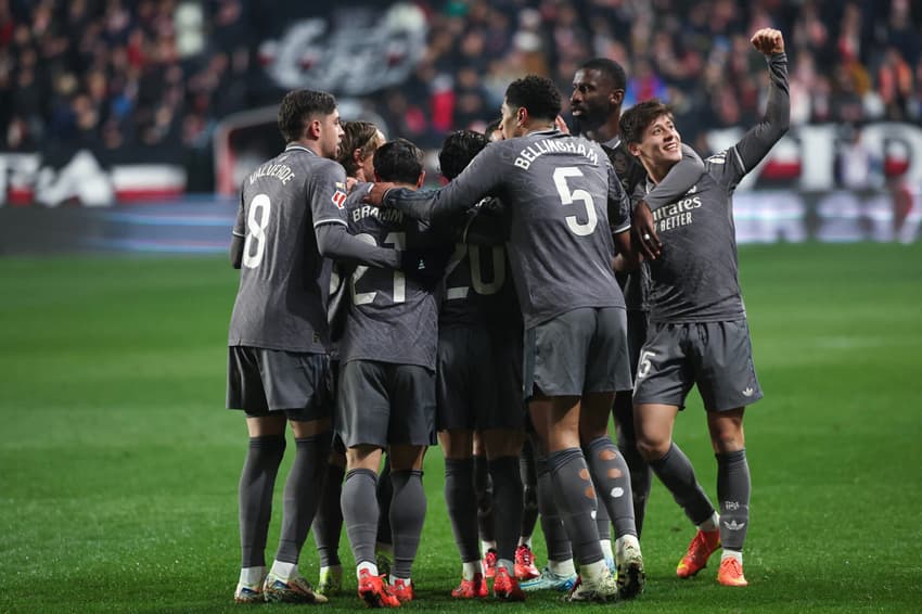 O Real Madrid enfrenta o Pachuca pela final da Copa Intercontinental (Foto: Pierre-Philippe MARCOU / AFP)