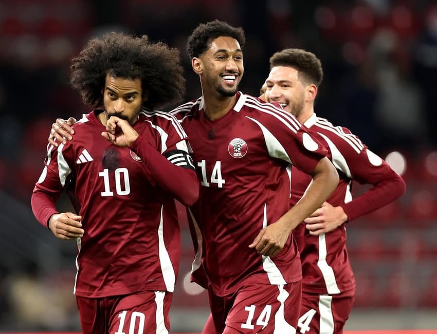 A Seleção do Catar encara o Omã pela Taça do Golfo Arábico (Foto: Reprodução/Instagram)