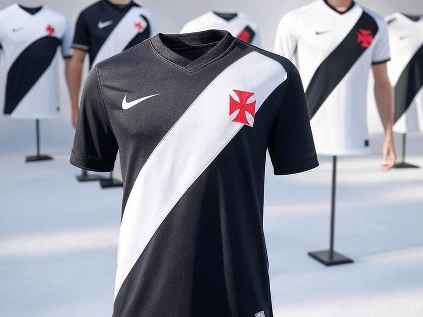 Inteligencia Artificial gera uniformes do Vasco feitos pela Nike