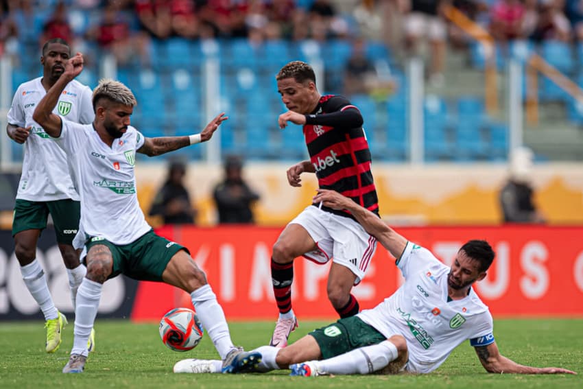 Flamengo perde para o Boavista (Foto: Paula Reis/Flamengo)