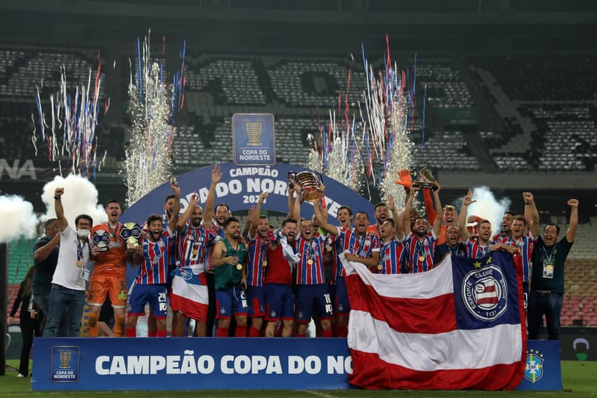 Bahia é o maior vencedor da Copa do Nordeste ao lado do Vitória com quatro títulos