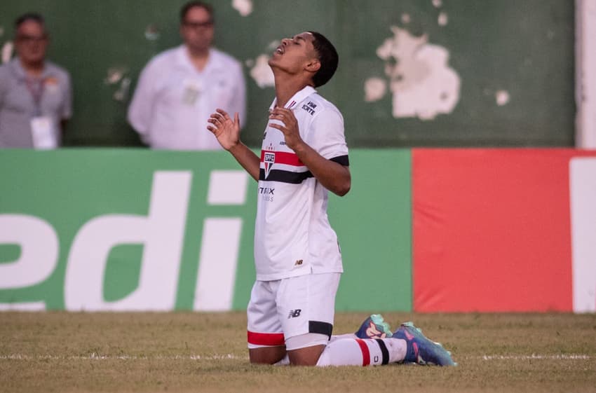 Ryan Francisco marcou o gol, da classificação do São Paulo contra o Juventude na Copinha