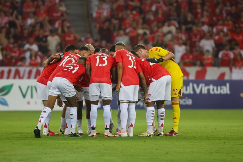 Internacional perdeu para o México em amistoso (Foto: Ricardo Duarte/SC Internacional)