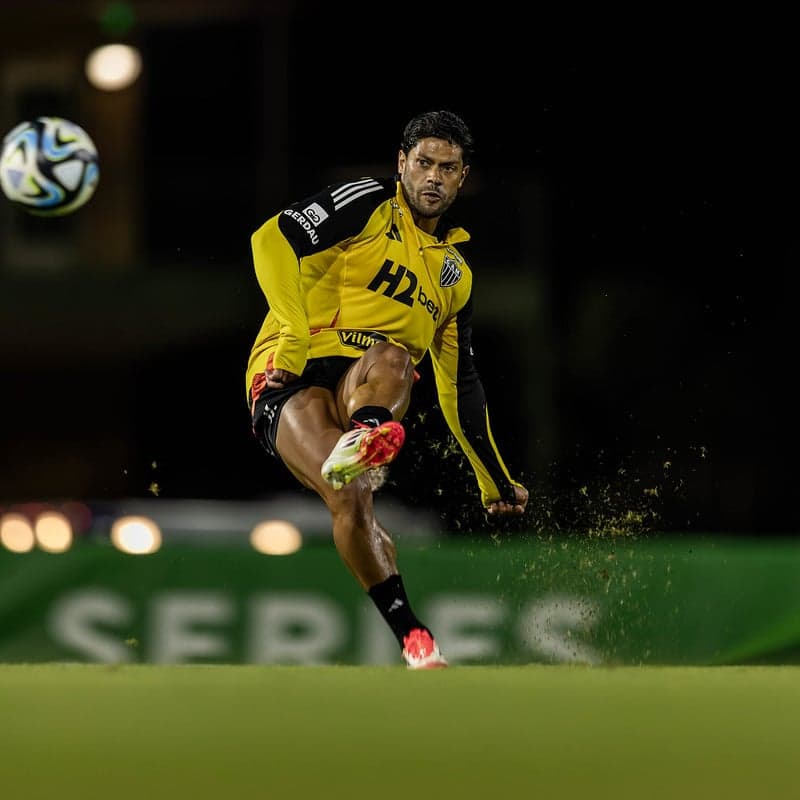 Atacante Hulk, do Atlético-MG, em treino em Orlando (EUA) (Foto: Pedro Souza/Atlético-MG)