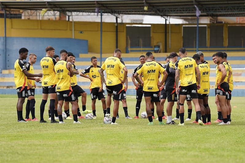 Equipe alternativa do Atlético-MG para Campeonato Mineiro (Foto: Daniela Veiga/Atlético-MG)