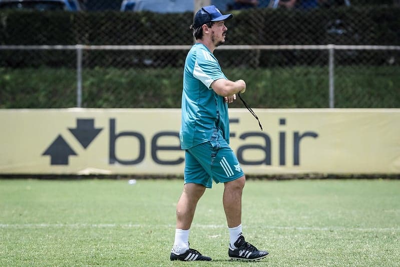 Técnico Fernando Diniz, do Cruzeiro (Foto: Gustavo Aleixo/Cruzeiro)