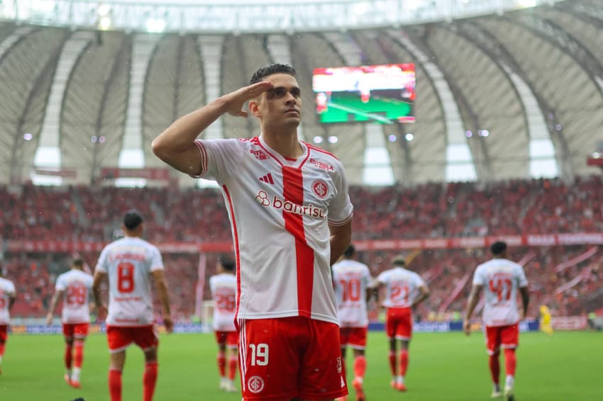 Rafael Borré brilha e Internacional vence o Juventude (Foto: Ricardo Duarte/SC Internacional)