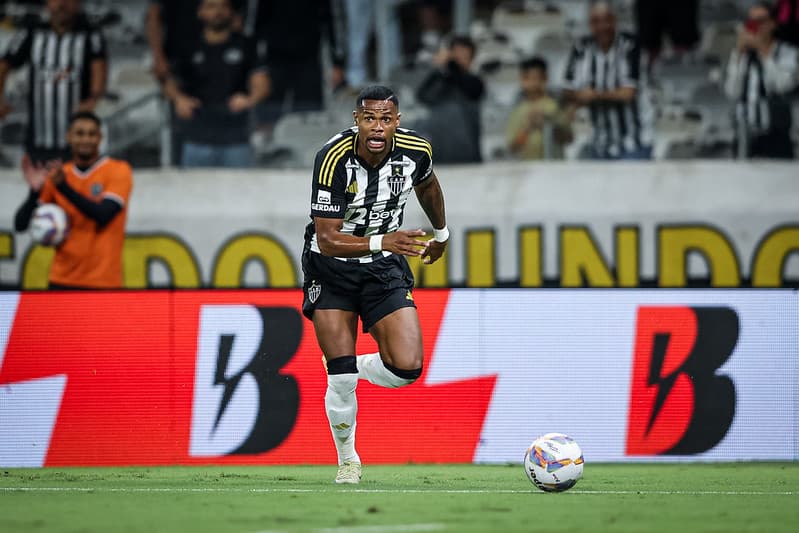 Atacante Júnior Santos, do Atlético-MG (Foto: Pedro Souza/Atlético-MG)