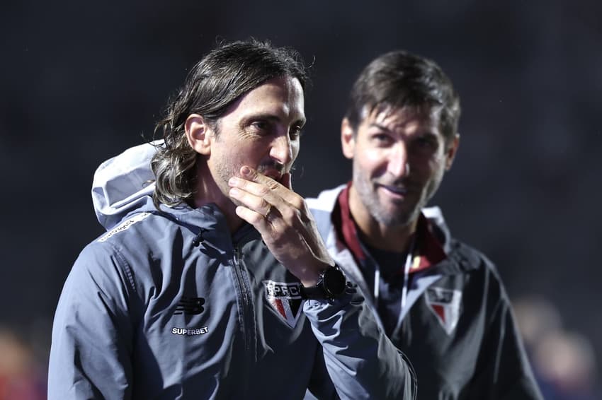 Luis Zubeldía, técnico do Sao Paulo