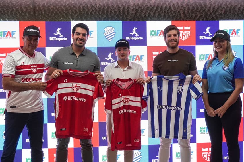 CRB e CSA fecham acordo de patrocínio máster com BETesporte