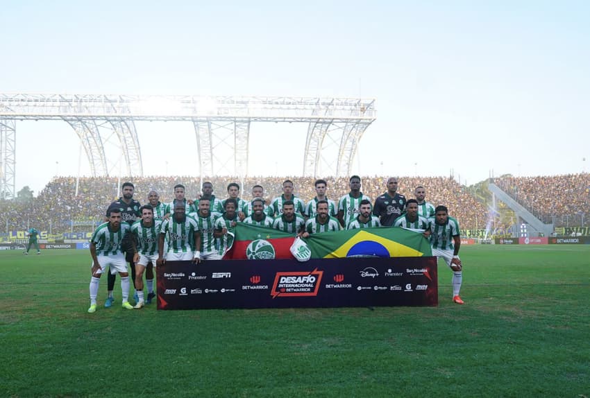 Juventude enfrentou o Boca Juniors, na Argentina (Foto: Fernando Alves/ECJ)