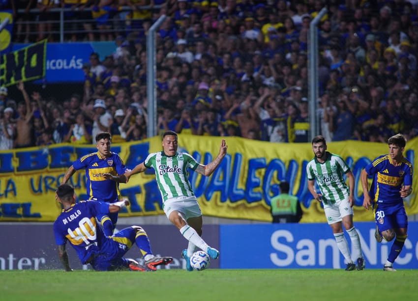 Juventude enfrenta o Boca Juniors em amistoso pré-temporada (Foto: Fernando Alves/ECJ)