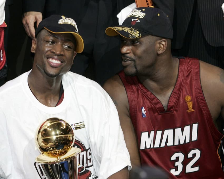 Dwyane Wade - Shaquille O'Neal - Miami Heat - NBA