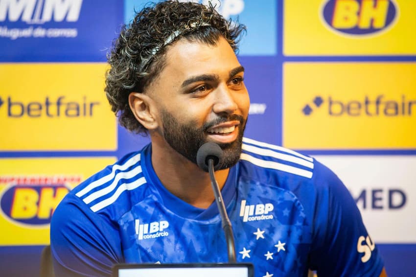 Veja quando Gabigol entra em campo pelo Cruzeiro novamente (Foto: Fernando Moreno/AGIF)