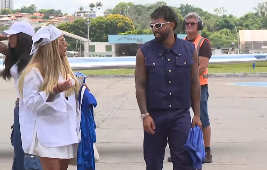 Gabigol e Rafaella Santos