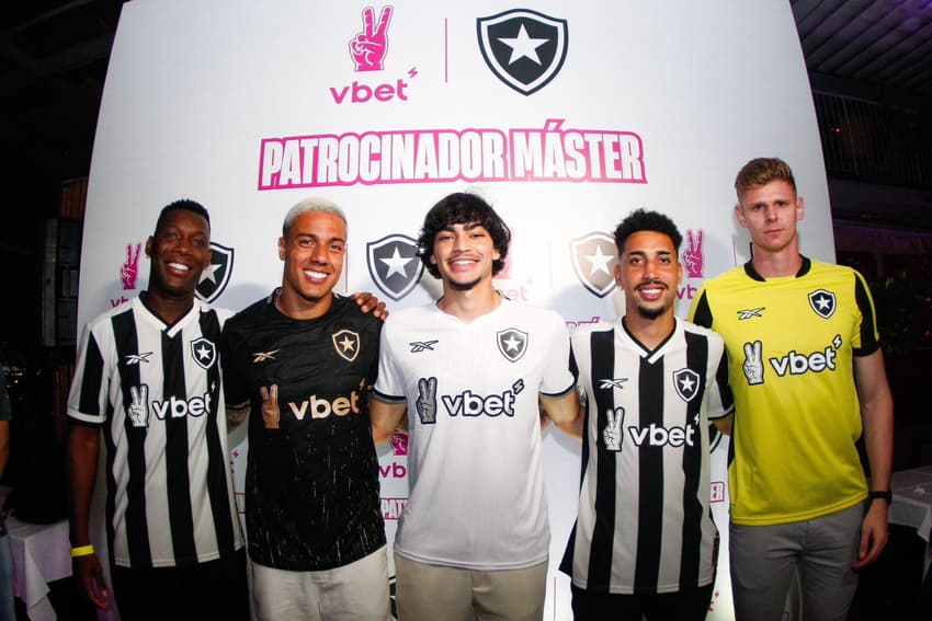 Botafogo anuncia patrocínio da VBet