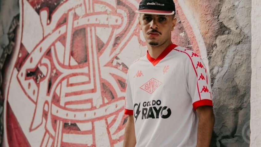 Eduardo Baptista, o Gol do Rayo, é o primeiro influencer a ser patrocinador máster de um clube de futebol (Foto: Divulgação/Bangu)