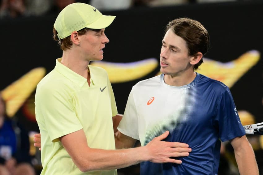 Jannik Sinner - Alex De Minaur - Tênis - Australian Open