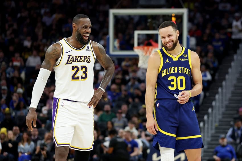 LeBron James - Stephen Curry - Los Angeles Lakers x Golden State Warriors - NBA