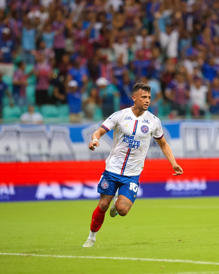 Lucho Rodriguez em Bahia x Sampaio Corrêa