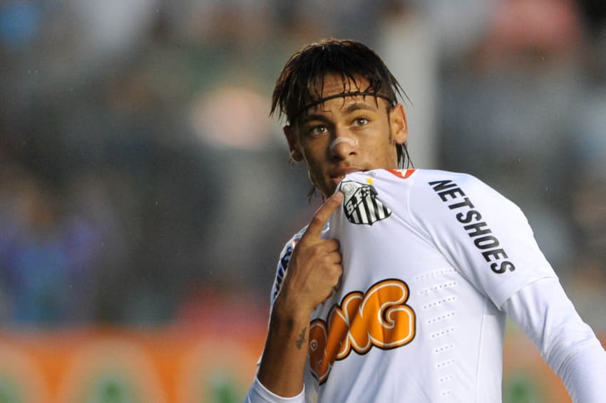 Neymar - Santos x Grêmio - 8ª Brasileirão 2012