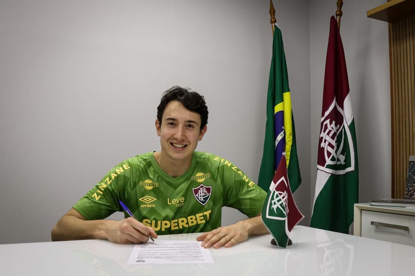 Marcelo Pitaluga, goleiro do Fluminense (foto: Marcelo Gonçalves/FFC)