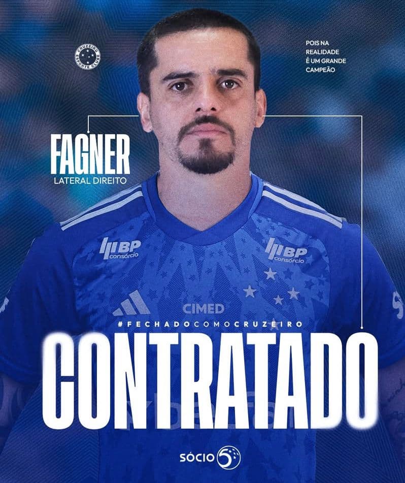 Cruzeiro anuncia contratação de Fagner