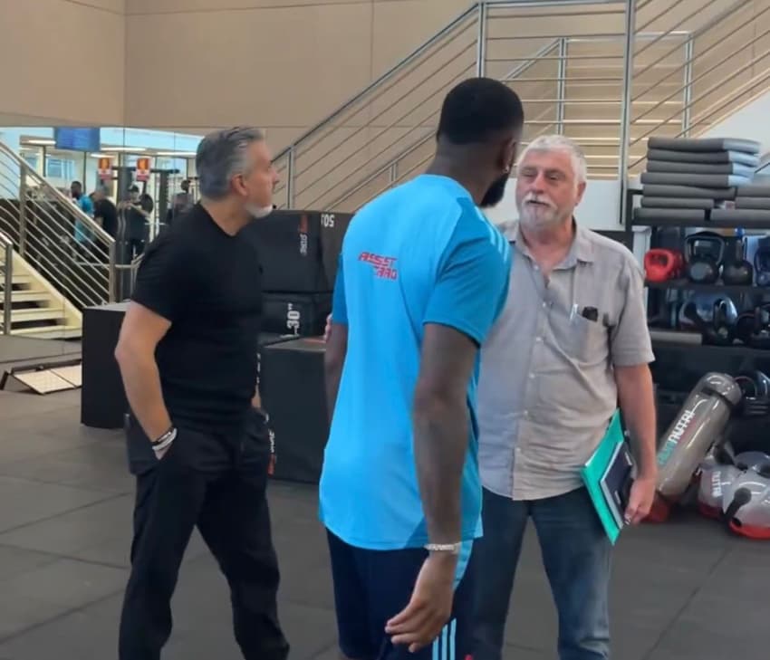 jogadores flamengo reapresentação