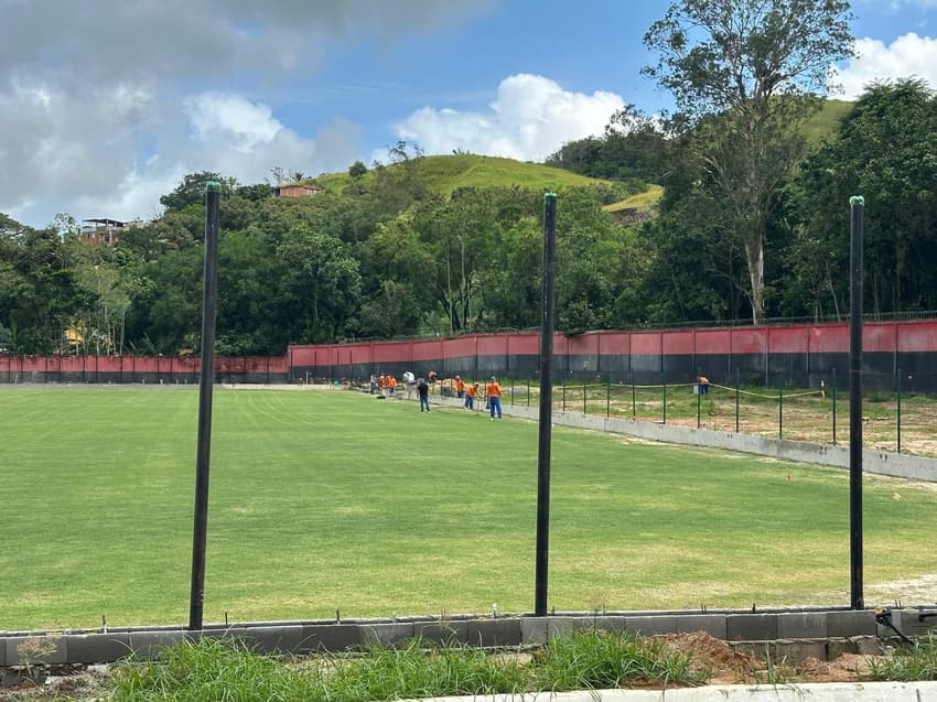 miniestádio flamengo obras