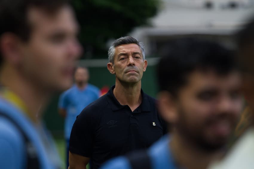 Pedro Caixinha, técnico do Santos