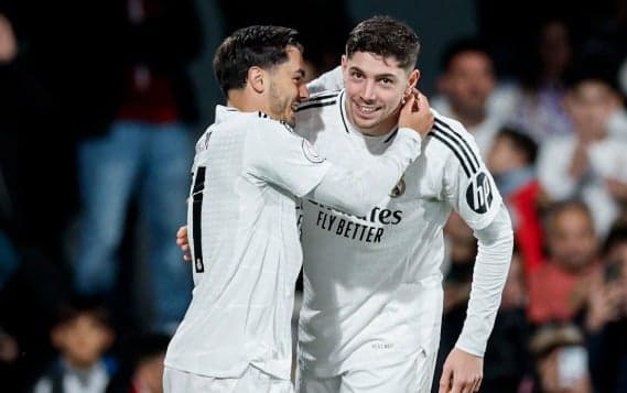 Federico Valverde abriu o placar para o Real Madrid na Copa do Rei (Foto: Reprodução/Instagram)