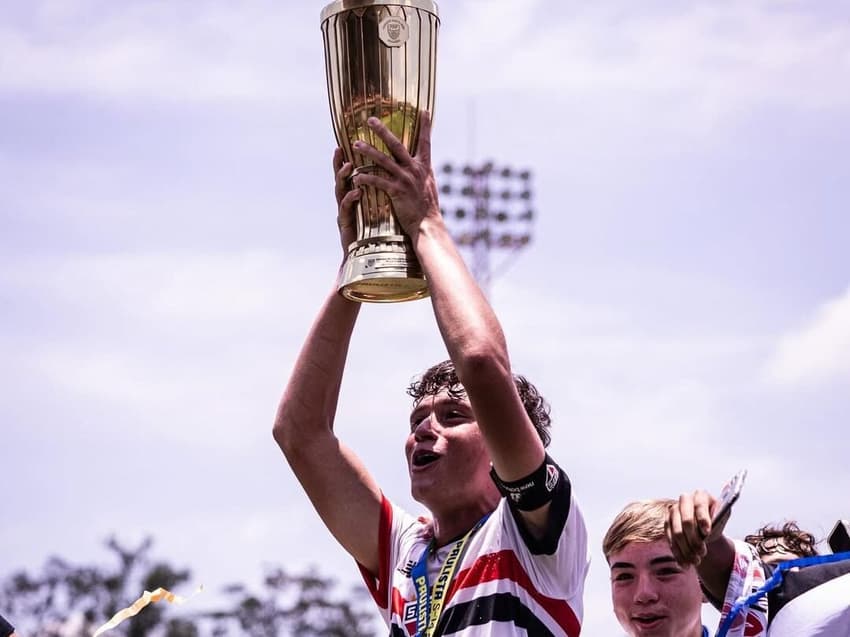 Lucas Miranda, Sub-15 do São Paulo