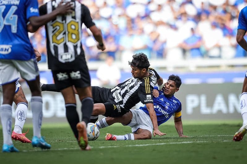 Clássico Cruzeiro x Atlético-MG (Foto: Pedro Souza/Atlético-MG)