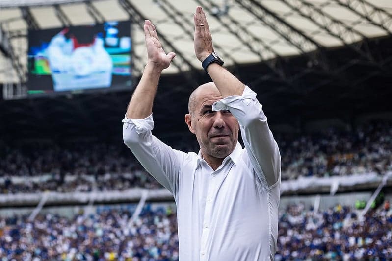 Técnico Leonardo Jardim, do Cruzeiro (Foto: Gustavo Aleixo/Cruzeiro)