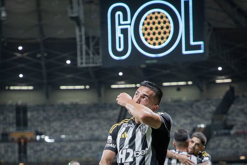 Cuello, atacante do Atlético-MG (Foto: Pedro Souza/Atlético-MG)